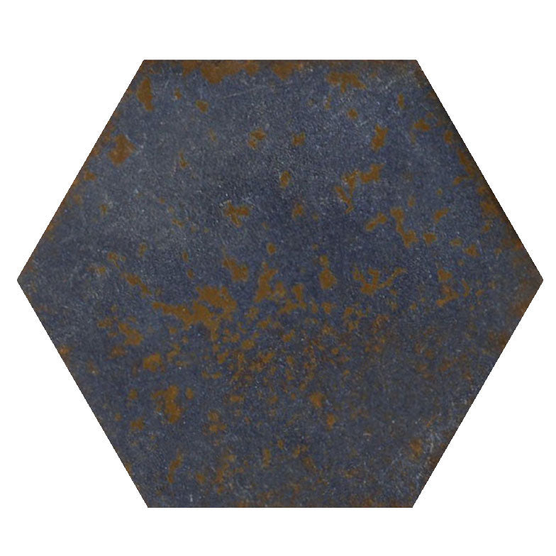 Coco Moon Blue Hexagon